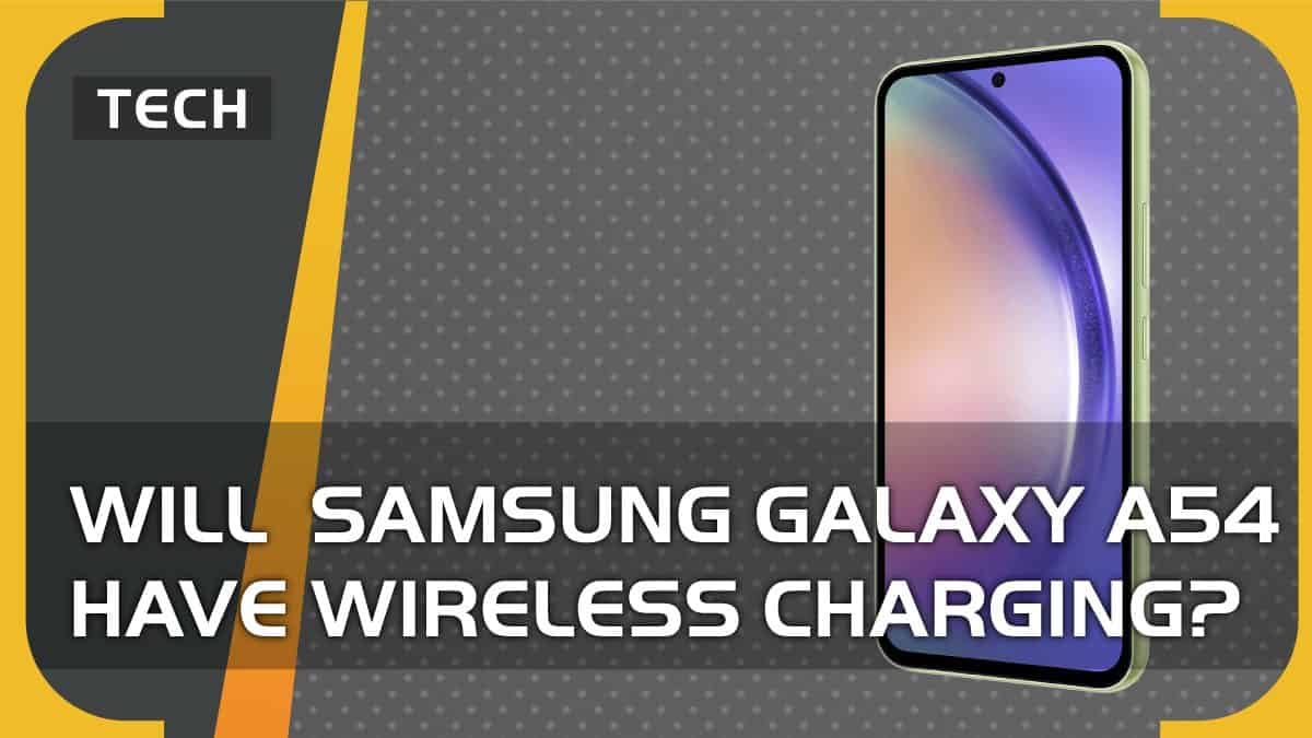 Does the Samsung Galaxy A54 have wireless charging?