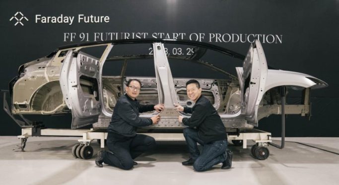 Faraday Future finally starts FF 91 production after repeated delays