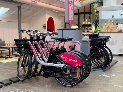 Fifteen shows off the latest generation of its shared, docked bikes