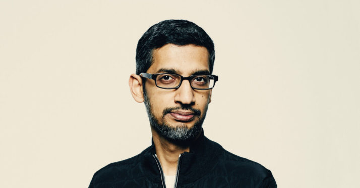 Google C.E.O. Sundar Pichai on the A.I. Moment: ‘You Will See Us Be Bold’
