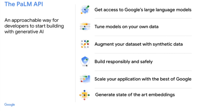 Google Cloud gives developers access to its foundation models