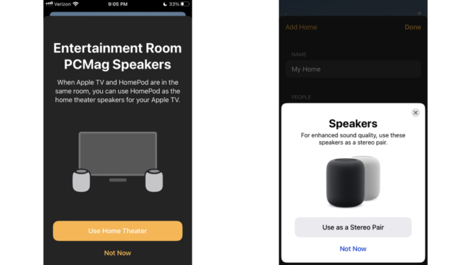 How to connect a stereo pair of Apple HomePods to your Apple TV