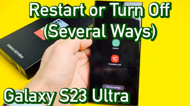 How to turn off your Galaxy S23: 3 easy ways to do it