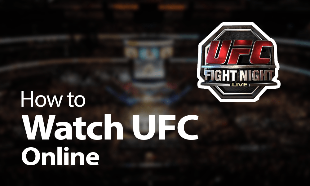 UFC live stream: How to watch UFC from anywhere, legally