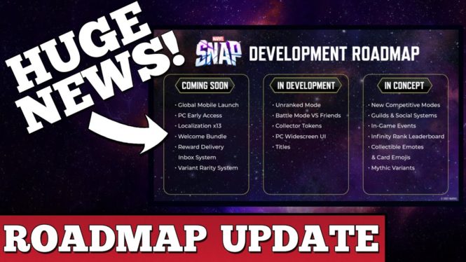 Marvel Snap road map reveals new competitive mode, token shop rework