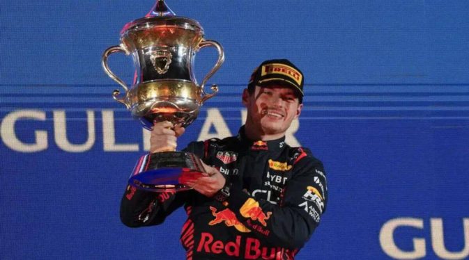 Max Verstappen wins in Bahrain as Red Bull takes 1-2