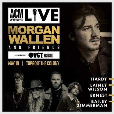 Morgan Wallen, Lainey Wilson & Bailey Zimmerman Set for ACM Lifting Lives All-Star Concert