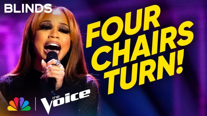 NariYella Scores Four-Chair Turn With ‘Shocking’ Performance on ‘The Voice’