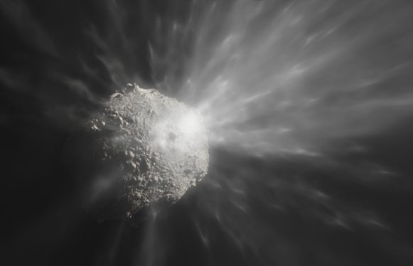 New VLT data reveals more about aftermath of DART vs. asteroid collision