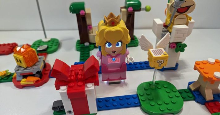 Peach is a solid addition to Lego’s Super Mario lineup