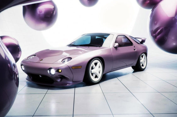 Porsche 928 ‘Nebula’ SXSW art car will make you nostalgic for Y2K