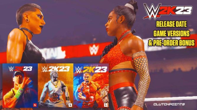 Pre-order WWE 2K23 now and play it 3 days before its release date