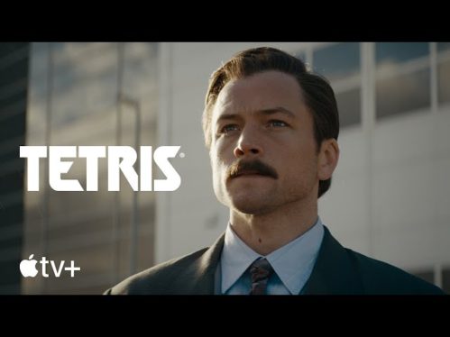 Tarin Egerton Discovers A New Game In Tetris Movie Clip [EXCLUSIVE]