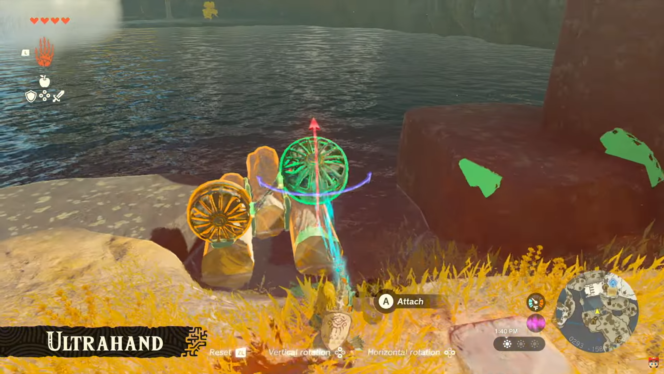 Tears of the Kingdom lets you make weapons, rafts, and more from component parts