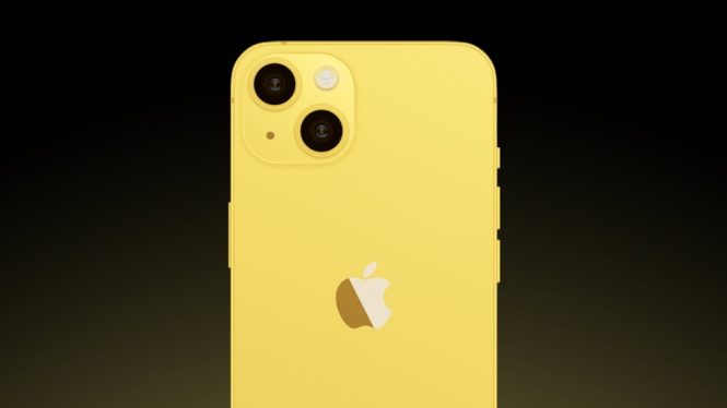 The iPhone 14 now comes in this yellow color, and I’m obsessed with it