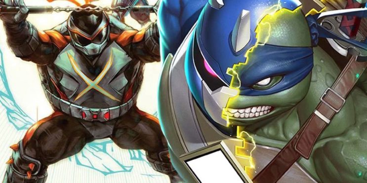 The TMNT Get New Power Ranger Costumes Thanks to Ranger X Upgrade