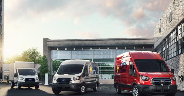 The USPS is buying 9,250 Ford electric vans