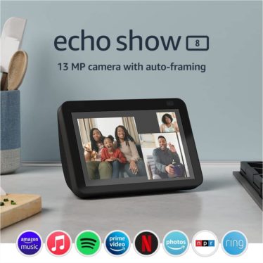 Usually $130, the Amazon Echo Show 8 is only $75 today