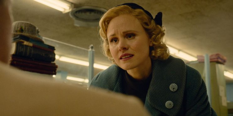 Alison Pill On Myrtle’s Maturity & Potential Moon Landing In Hello Tomorrow