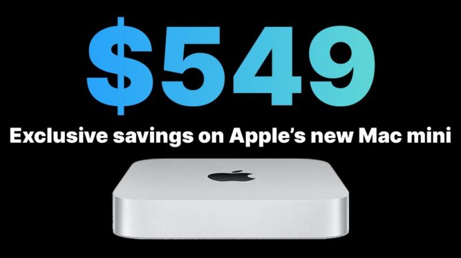 Apple’s Mac Mini M2 is back on sale for $549
