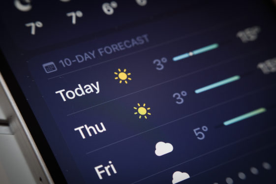 Apple’s Weather app is down for many users