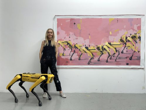 Boston Dynamics’ Spot robot to paint for an art exhibition