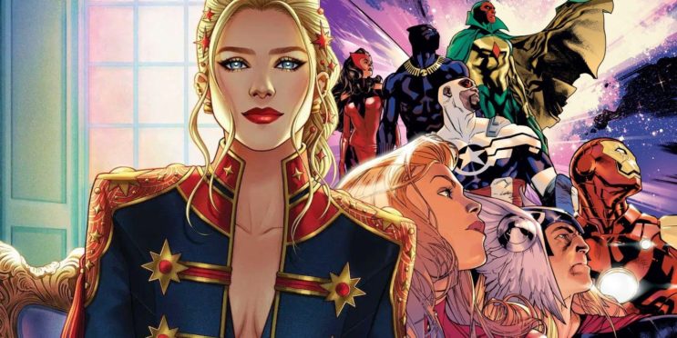 Captain Marvel’s New Costume Honors Her Status as Avengers Leader