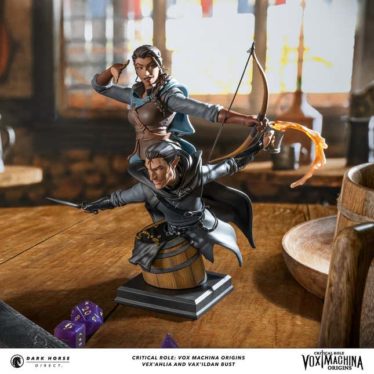 Critical Role’s Vex and Vax Get a Dynamic Sculpture From Dark Horse Direct