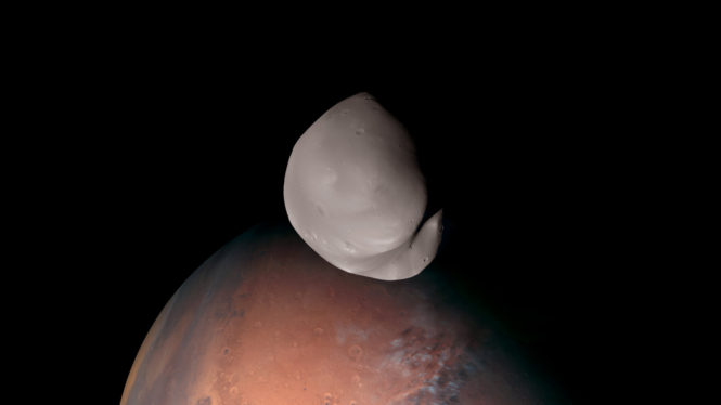 Deimos, the Smallest Moon of Mars, May Not Be What It Seemed