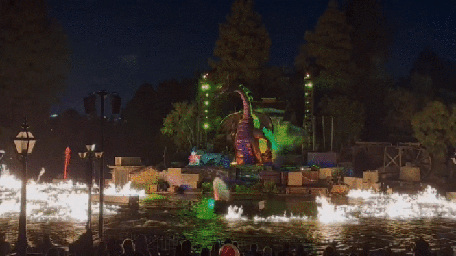 Disneyland’s Fantasmic Performance Canceled After Mickey Set Maleficent On Fire