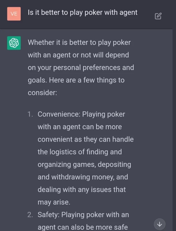 Don’t Play Poker With ChatGPT
