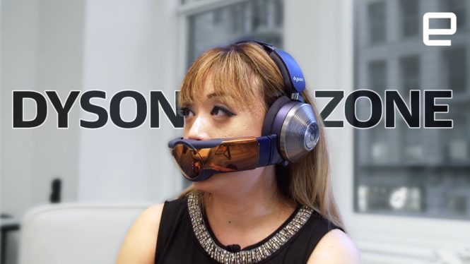 Dyson’s $949 air-purifying Zone headset is now available in the US