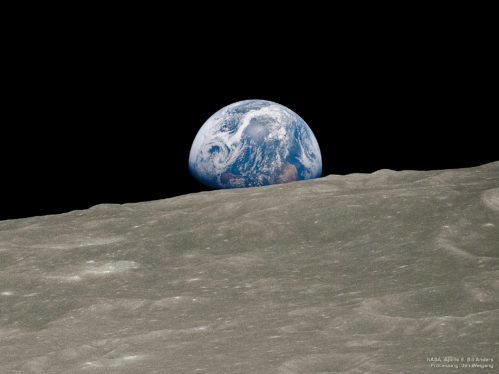 Earthrise photographer tells the story behind the iconic image