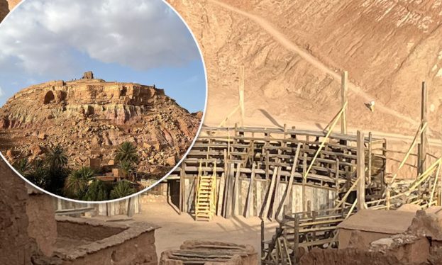 Gladiator 2 Set Photos Reveal Construction Of A New Coliseum