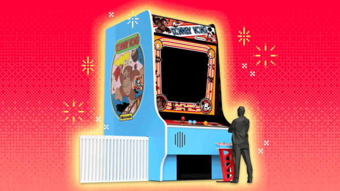 How This Museum is Building a 20-Foot-Tall Donkey Kong Arcade Machine