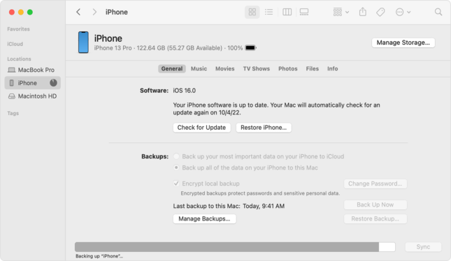 How to back up an iPhone using Mac, iCloud or PC