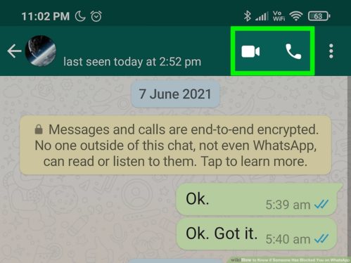 How to know if someone blocked you on WhatsApp