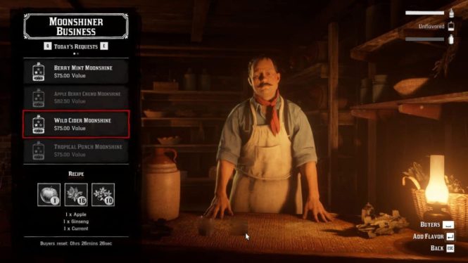 How to Make Moonshine in Red Dead Online