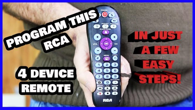 How to program an RCA universal remote
