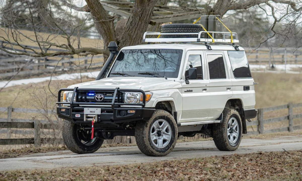 Inkas’ armored 70 Series Toyota Land Cruiser screams ‘Sicario 3’