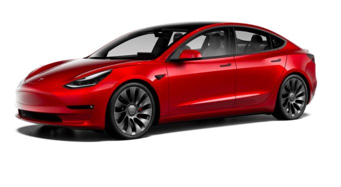 Internet abuzz over suspected redesigned Tesla Model 3