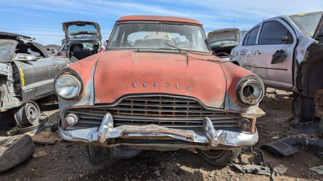 Junkyard Gem: 1956 Ford Zephyr Saloon