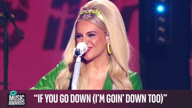 Kelsea Ballerini Promises Drag Queens ‘If You Go Down (I’m Goin’ Down Too)’ During the CMT Awards Performance