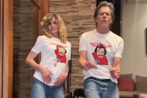 Kevin Bacon & Kyra Sedgwick Call U.S. Drag Bans ‘Bad Karma’ With a Little Help From Taylor Swift