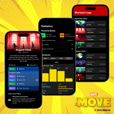 Marvel’s new fitness app Marvel Move brings superheroes to your workout routine