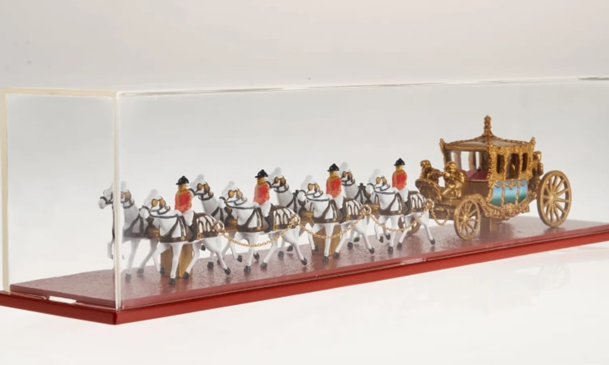 Matchbox shrinks King Charles III’s Gold State Coach to 1/64 scale