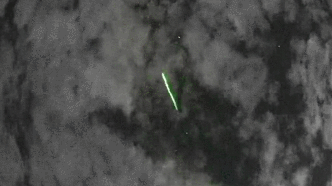NASA’s Enigmatic Green Lasers Spotted by Japanese Astronomer