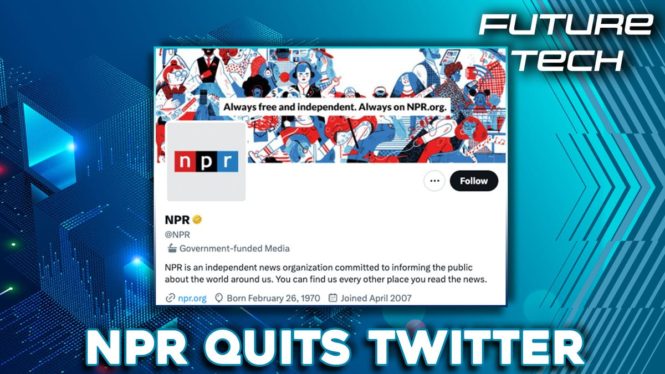 NPR Is Going Dark on Twitter | Future Tech