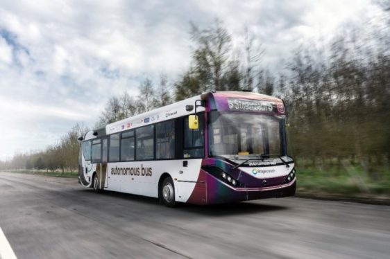 Robo-bus fleet aims to carry 10,000 passengers per week