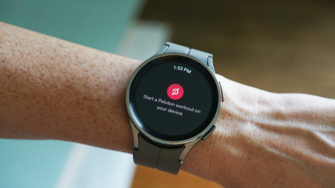 Samsung Galaxy Watch5 and Watch4 users can now download the Peloton Watch App